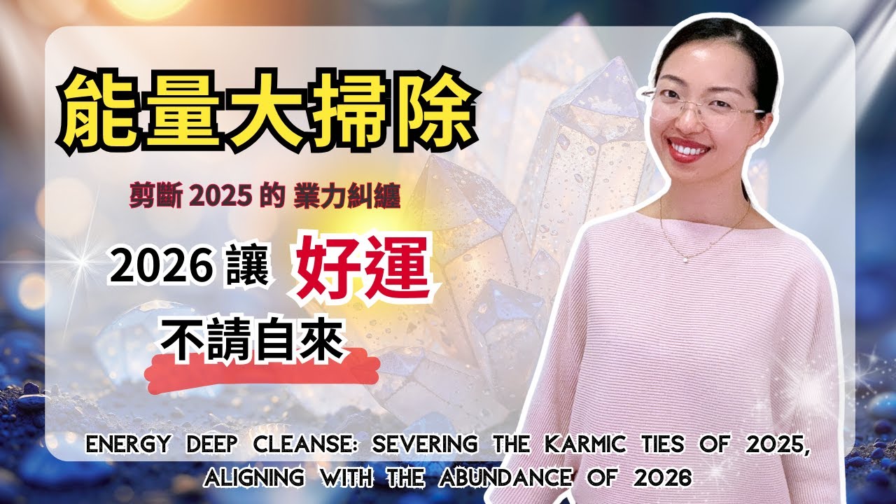 🎧驚人的頻率洗滌：讓 2026 的你，活成別人羨慕的樣子 【光與愛Lavi Ko】
