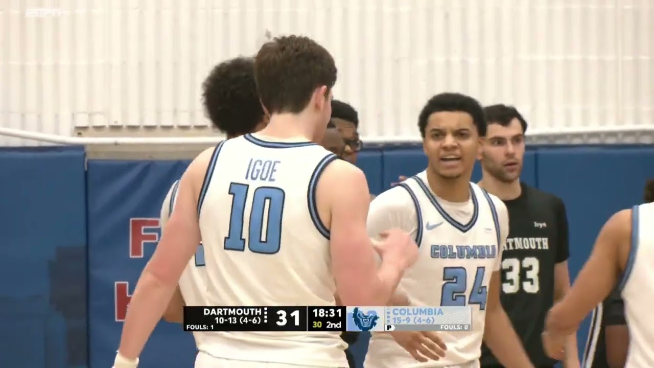 Highlights: NCAA Ivy League Men's Basketball - Dartmouth vs Columbia - 2-21-26