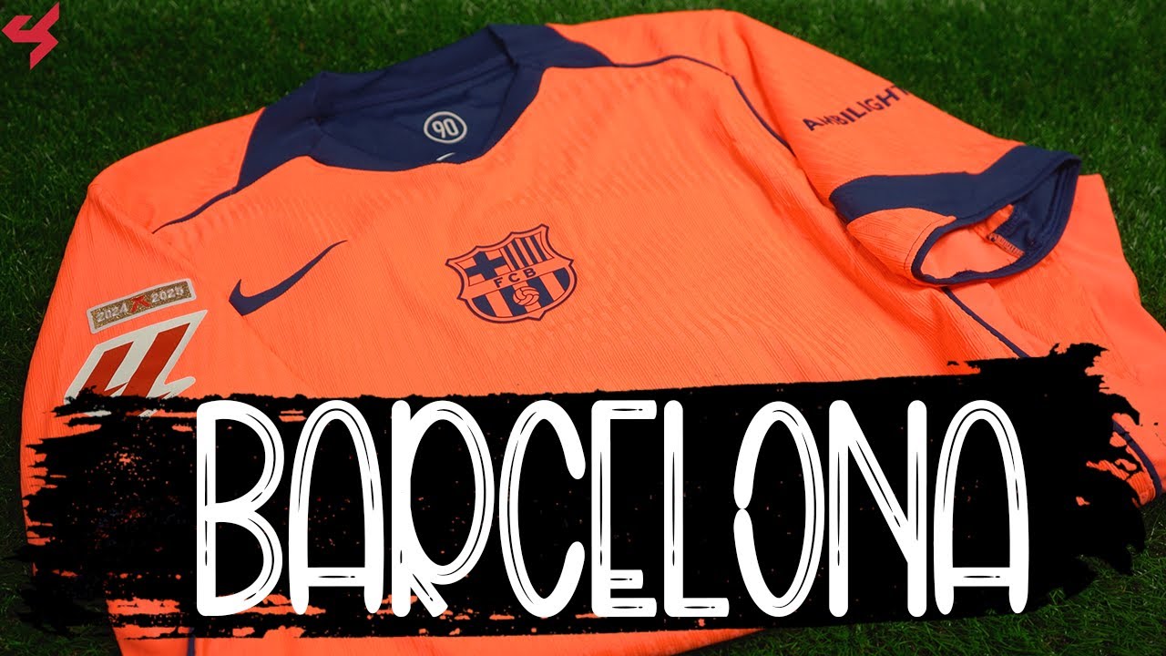 Распаковка и обзор третьей футболки Nike FC Barcelona Lamine Yamal 2025/26 Dri-FIT ADV