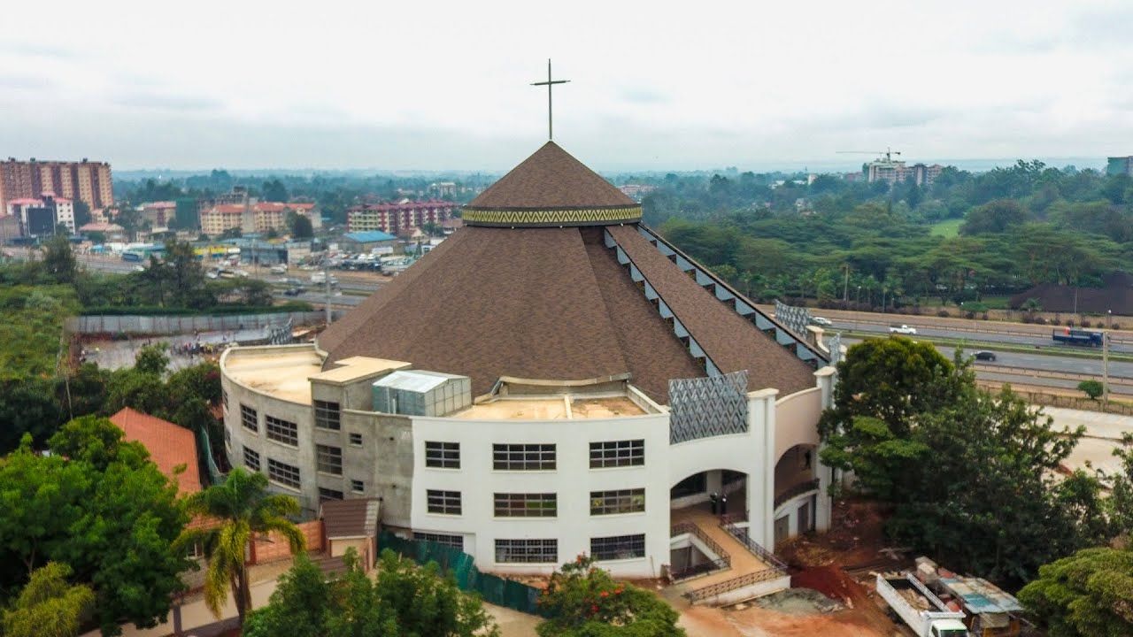 The Building of the Queen of Apostles Catholic Church Ruaraka