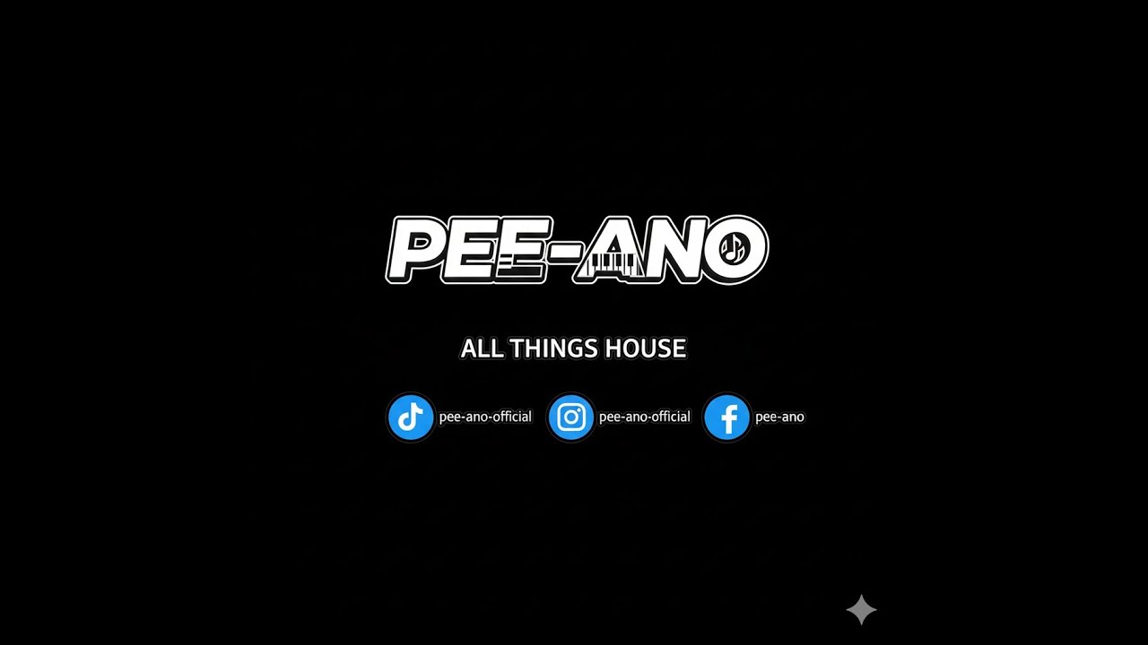PEE-ANO ARTIST LAUNCH HOUSE MUSIC STREAM
