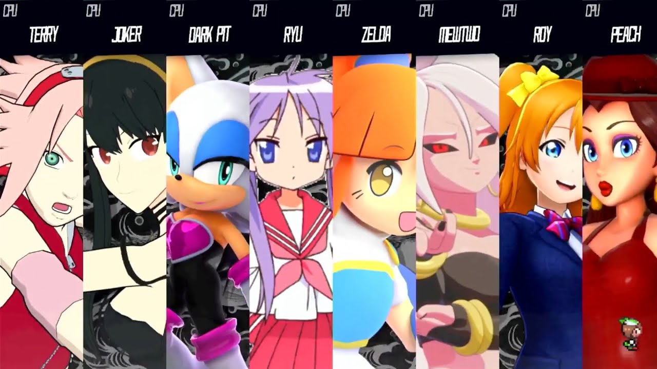 Girls Battle on Tomodachi Life - Requested Smash Bros Battle