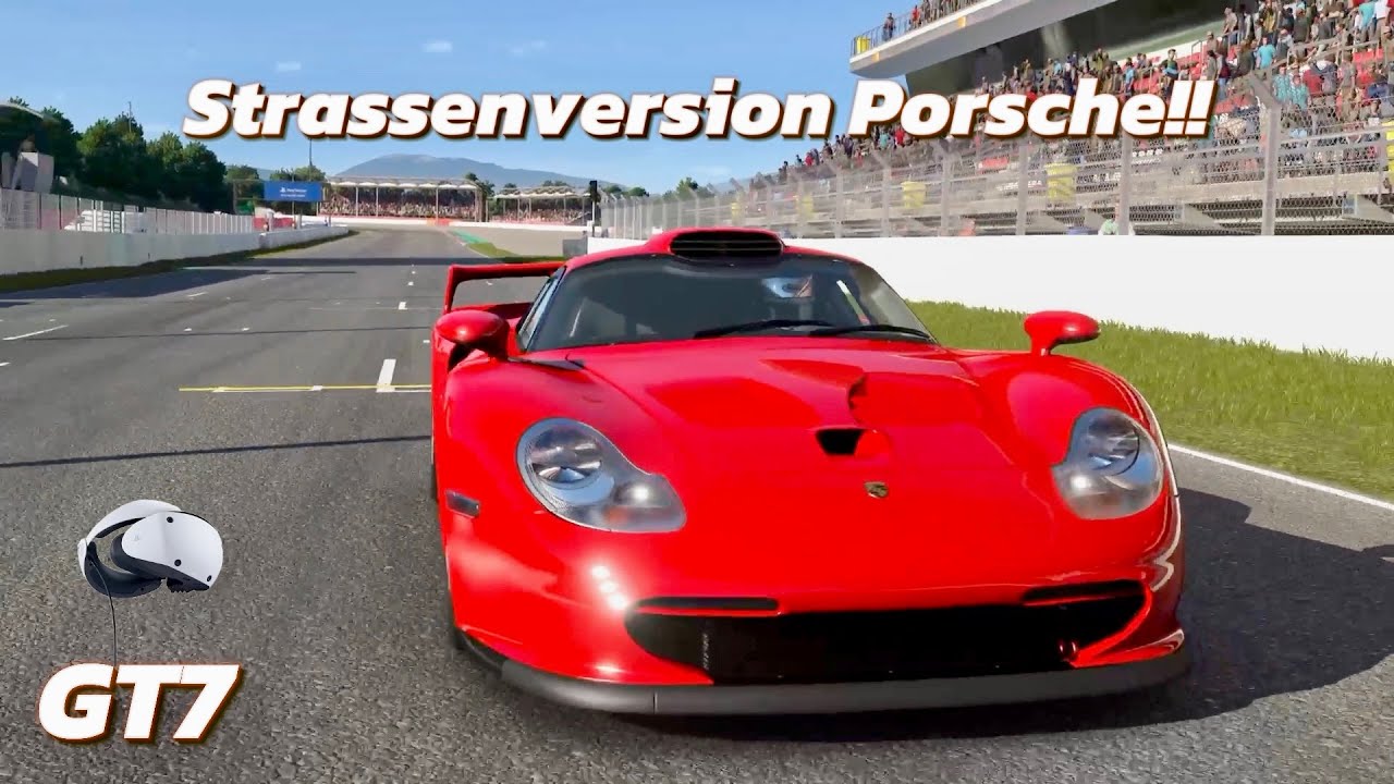 1997 Porsche 911 GT1 Strassenversion Race Car...in VR!!