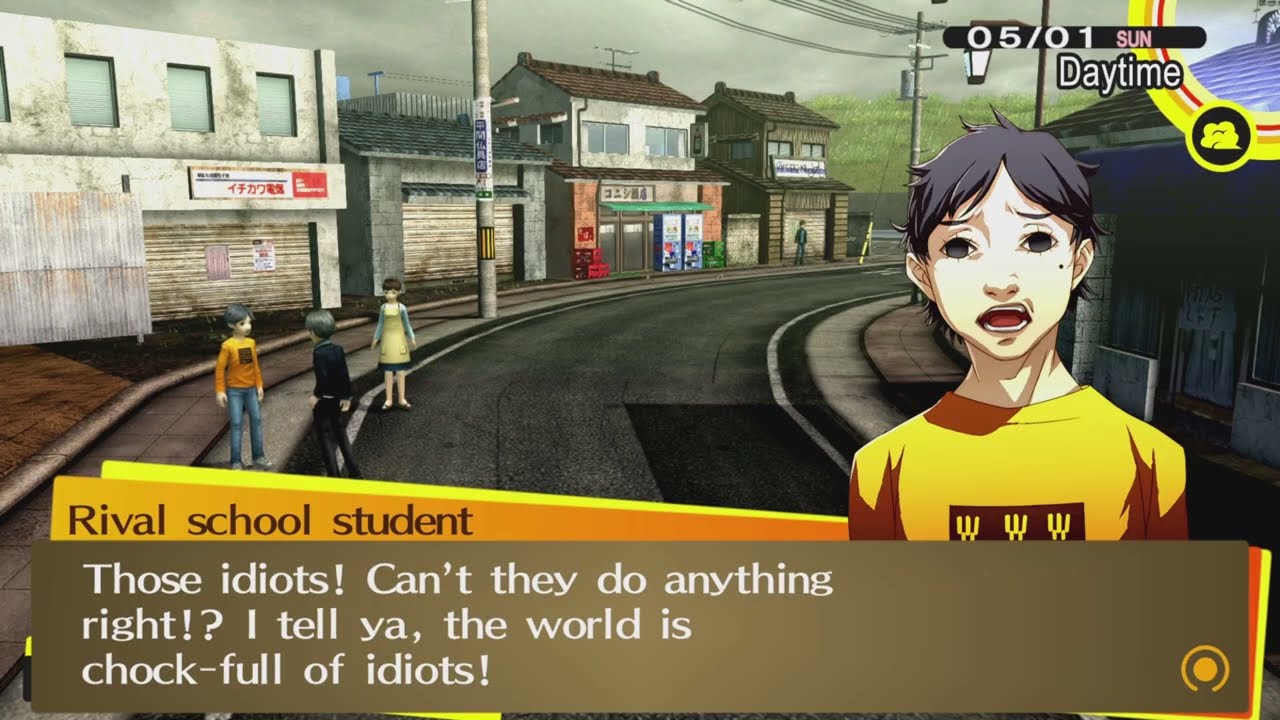 Persona 4 Golden 05/01 - Taro Namatame And Mitsuo Kubo