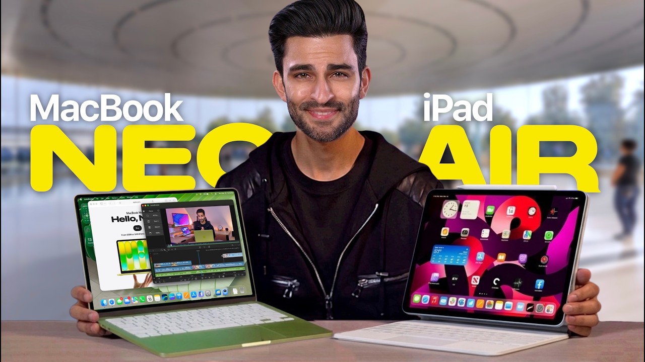 MacBook Neo против iPad Air M4 — что выбрать?