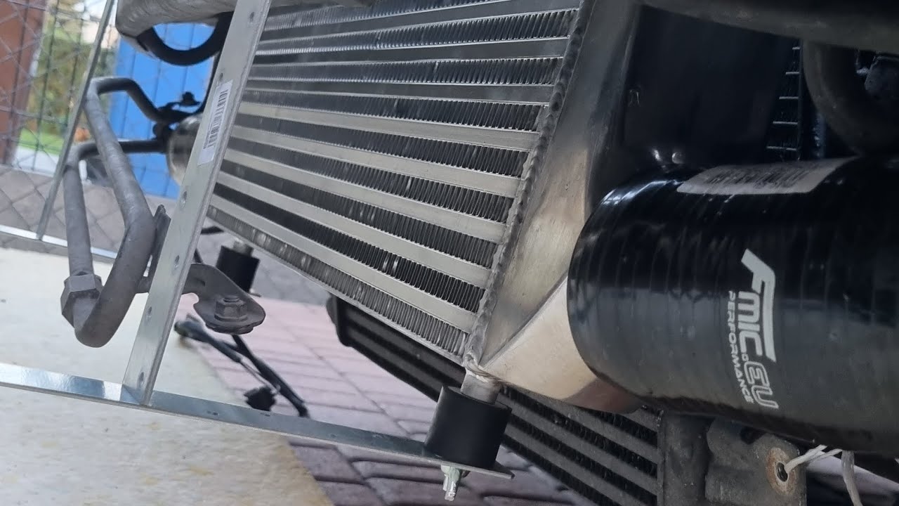 Saab 95 tuning intercooler FMIC b205e 2.0t PART 2