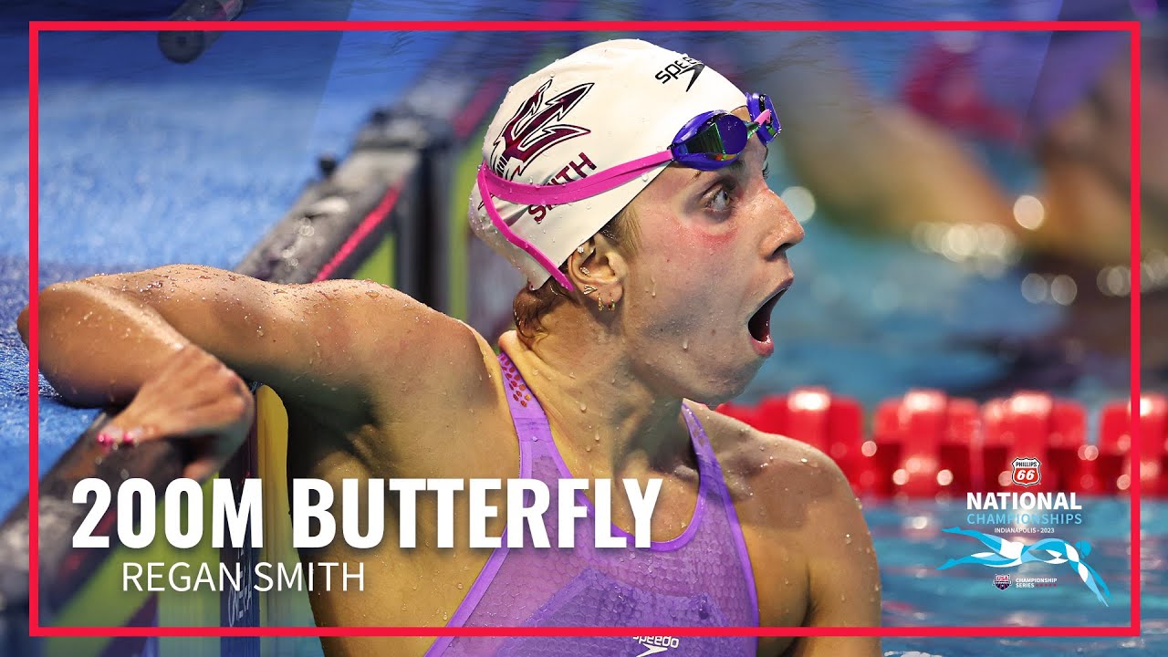 Regan Smith Separates From Pack For Win in 200M Butterfly | 2023 Phillips 66 National Championships