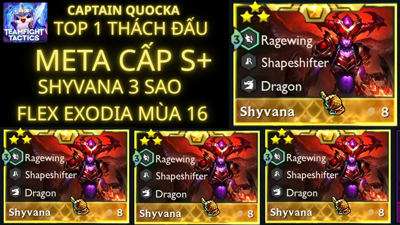TOP 1 THÁCH ĐẤU VỚI BÀI DẼ CHƠI DẼ TRÚNG THƯỞNG VỚI BÀI FLEX EXODIA DẼ SPAM NHẤT MÙA 16 || ĐTCL 16