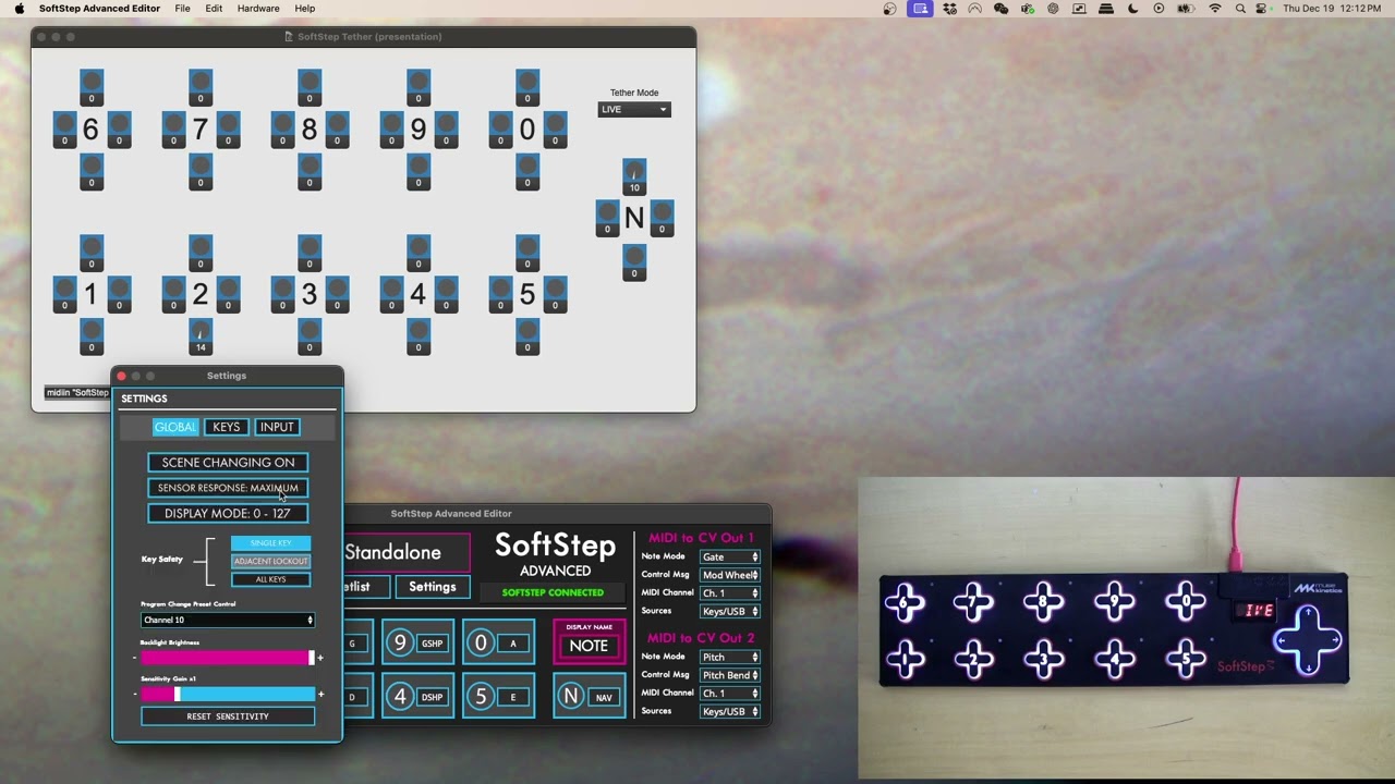 Muse Kinetics - SoftStep On and Off Threshold Adjustments