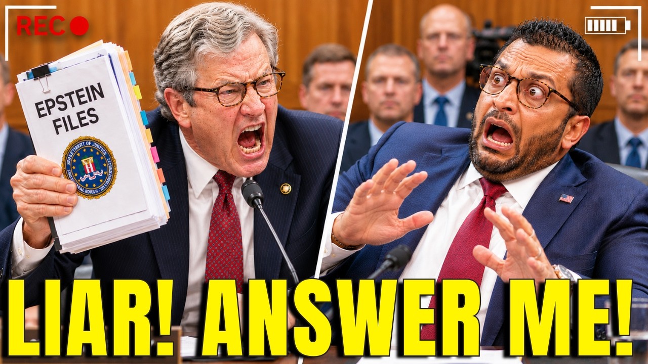 John Kennedy HUMILIATES Kash Patel &mdash; One Epstein Question EXPOSES Everything!