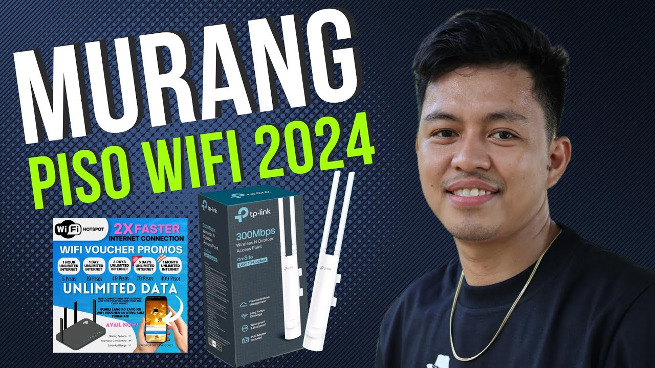 🤑 WIFI BUSINESS 2024 | NO NEED VENDO MACHINE | PINAKA MURA PISO WIFI BUSINESS! 🤑 #pisowifi #novendo