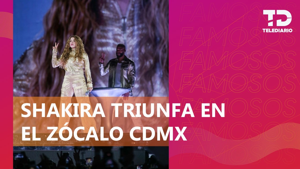 Shakira rompe r&eacute;cord de asistencia en el Z&oacute;calo CdMx 2026