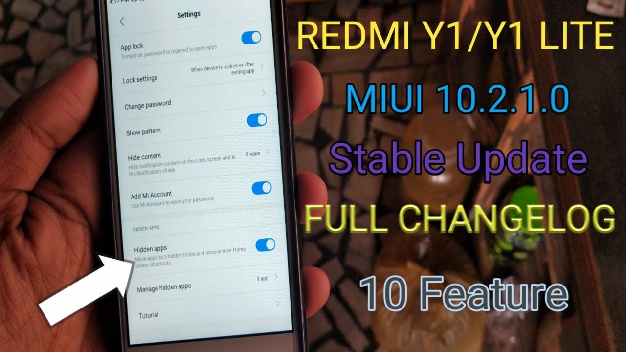 Redmi Y1/Y1 Lite  MIUI 10.2.1.0 Stable Update Full Changelog||Redmi Y1 MIUI 10 Update Full Review