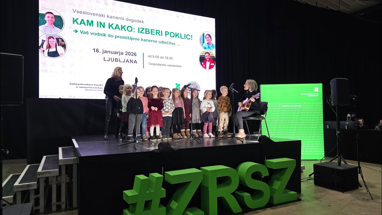 Vseslovenski karierni dogodek Kam in kako: izberi poklic!