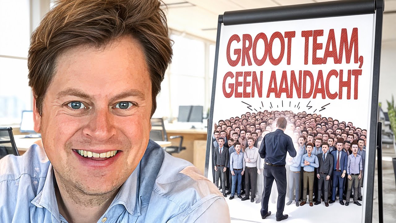 Hoe geef je leiding aan werkgeluk in grote teams?