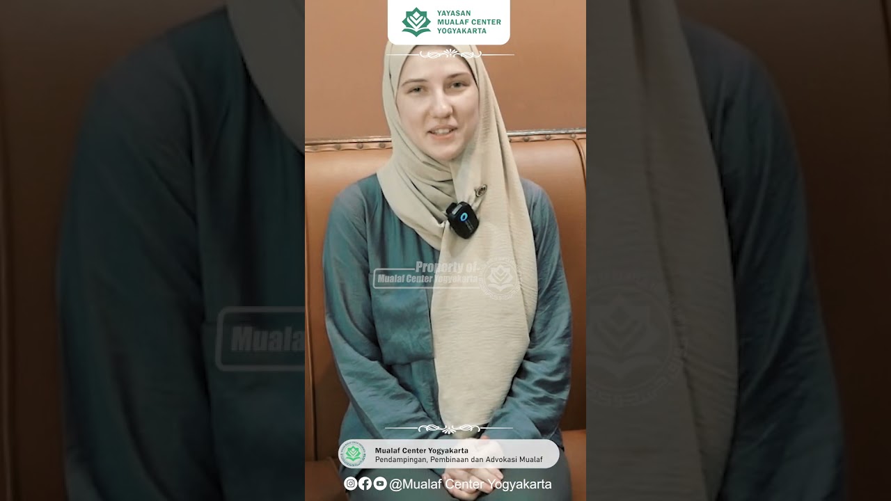MAHASISWI RUSIA LOGIN ISLAM #reels  | MUALAF CENTER YOGYAKARTA