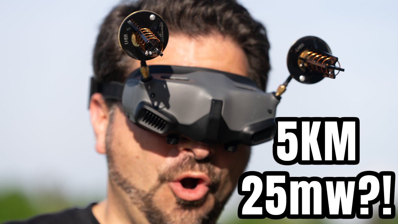 Antenne Elicoidali per FPV Digitale Long Range! Meglio 3 giri o 5 Giri? Seconda Prova