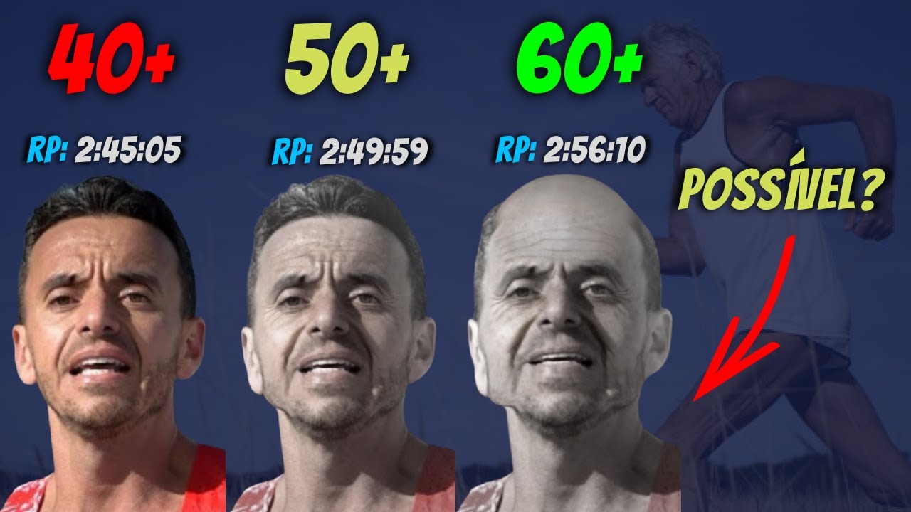 É POSSÍVEL TER BOM RENDIMENTO APÓS OS 40, 50 e 60 ANOS? [CORRIDA DE RUA]