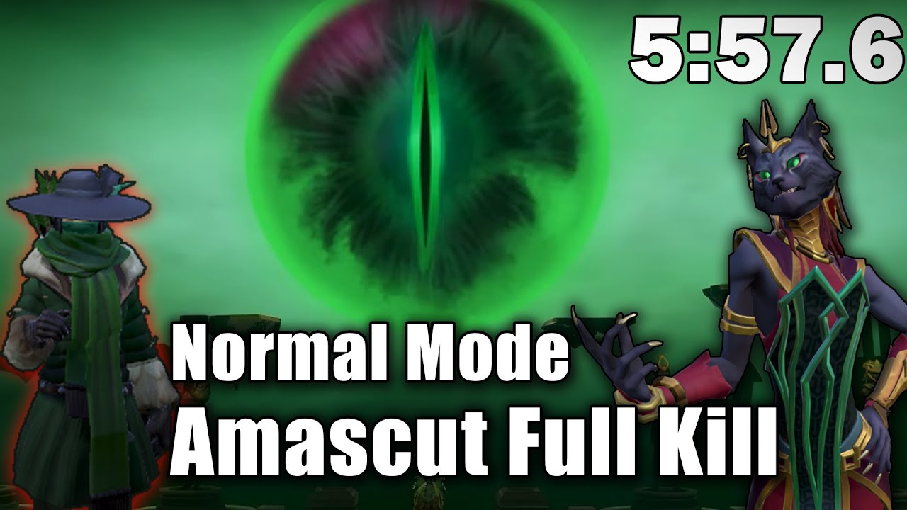 Amascut Normal Mode on Runescape (5:57.6)