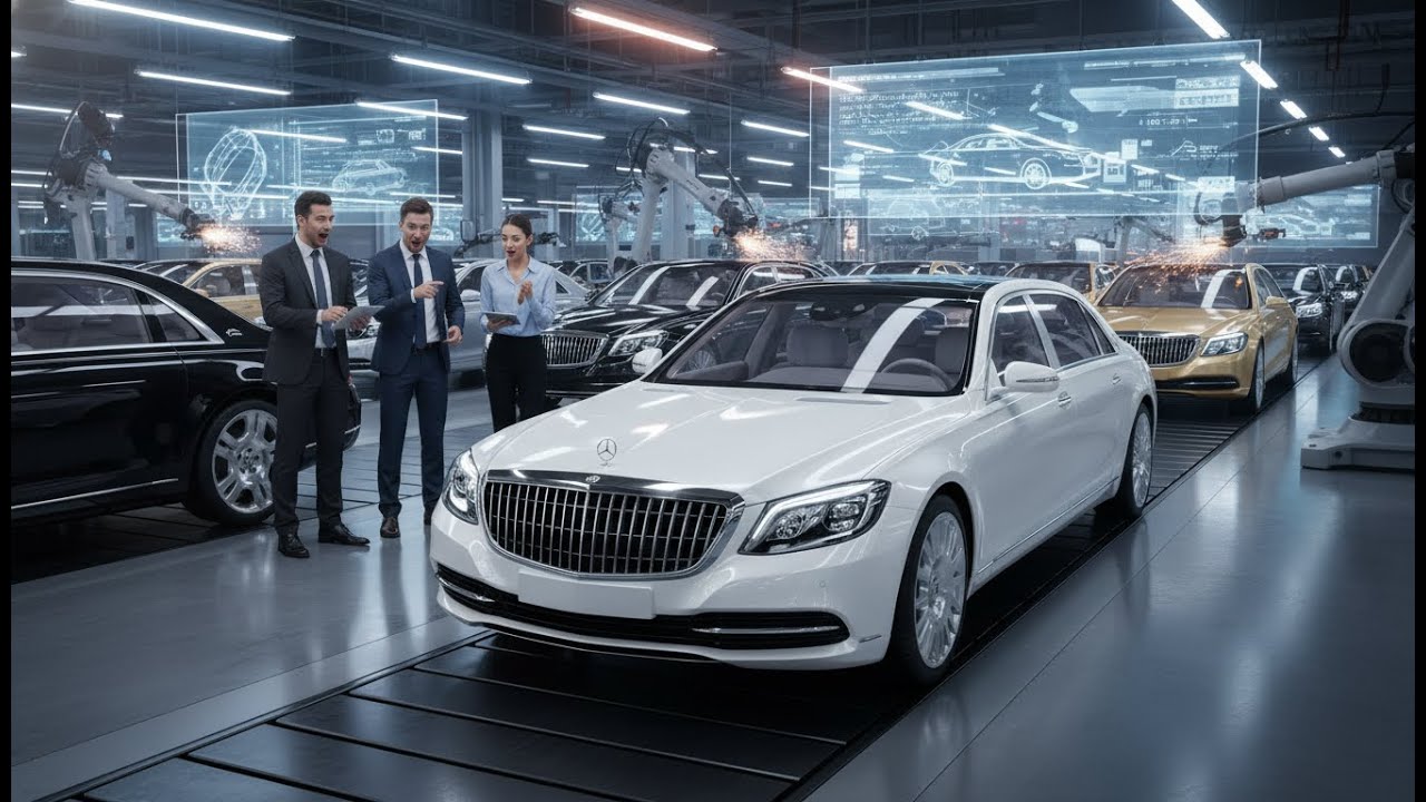 Inside the Maybach Factory – The Art of Luxury Car Manufacturing