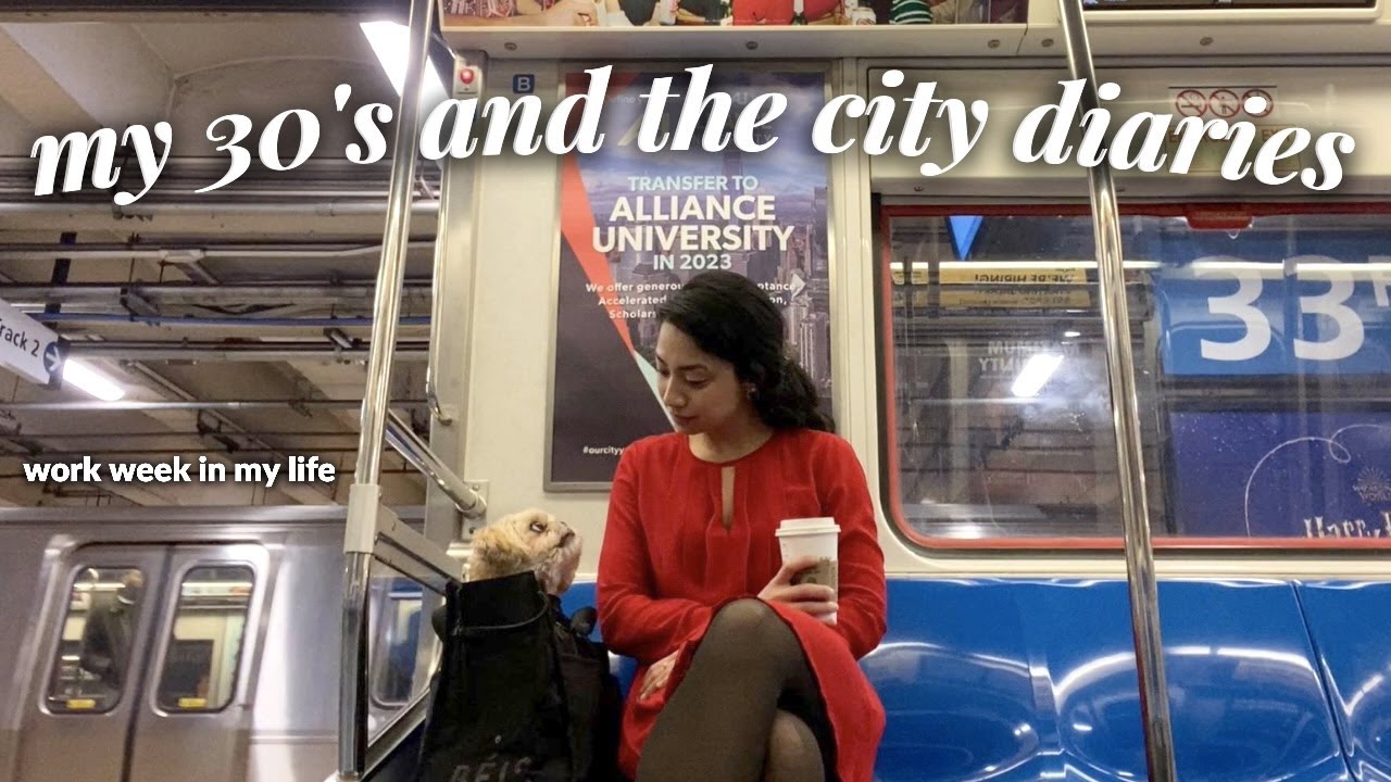 30'S AND THE [NY] CITY: work week in the life of a business analyst in nyc (hybrid long work days)