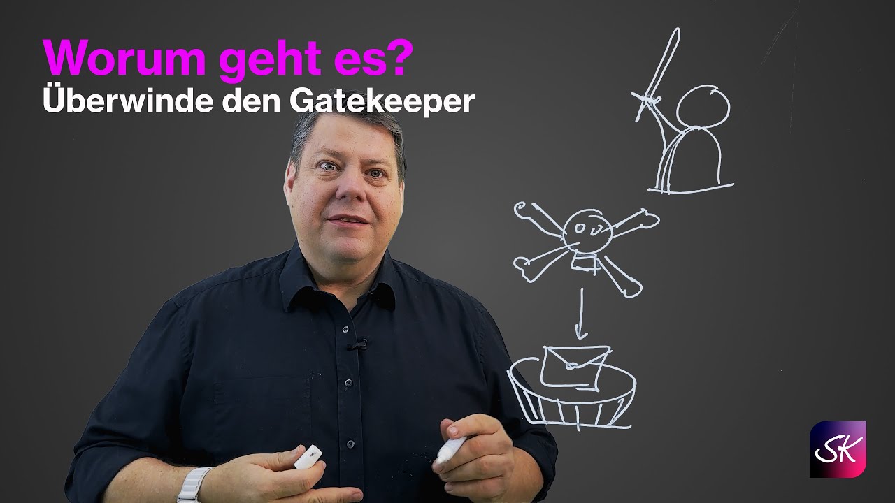 Überwinde im Cold Call den Gatekeeper am Empfang.