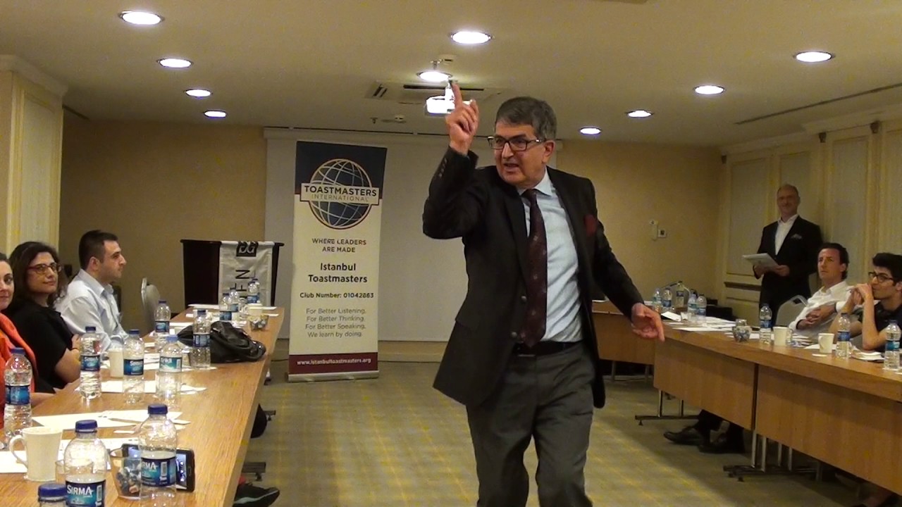 Rasih Bensan - Istanbul Toastmasters Presidential Speech , 2017/2018 Elections