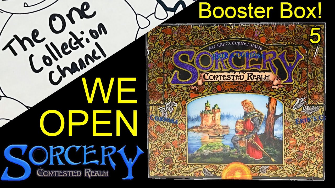 Sorcery Arthurian Legends Contested Realm TCG Booster Box Opening - S2E1 | 0021