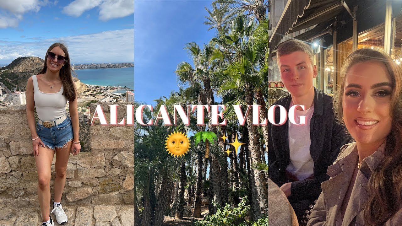 ALICANTE VLOG☀️ | Old Town, Alicante Castle, Shopping & Cocktails🌴