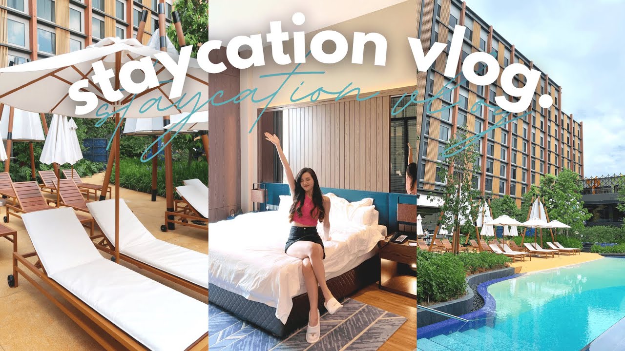 Staycation Vlog in KL 🏨✨ Spending my weekend with M Resort & Hotel 🤎 豪华酒店体验🌟 我竟然拍电影了 !? | KL Vlog 🇲🇾