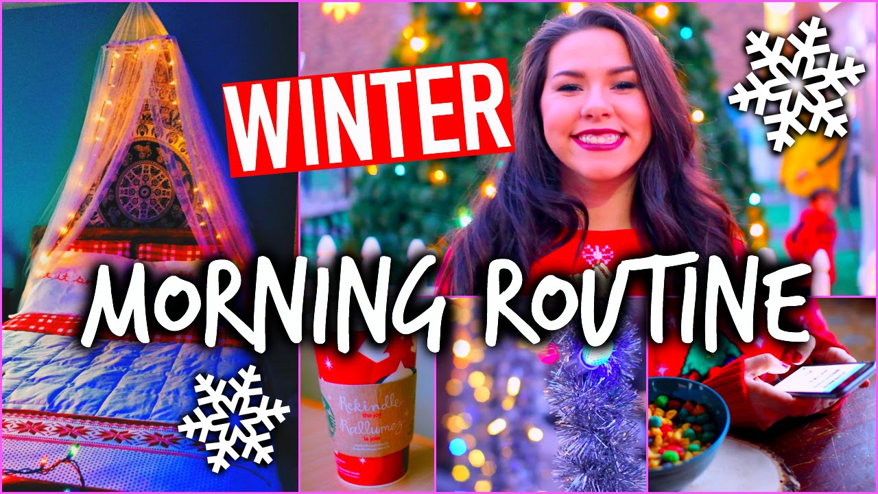 Winter morning routine 2015