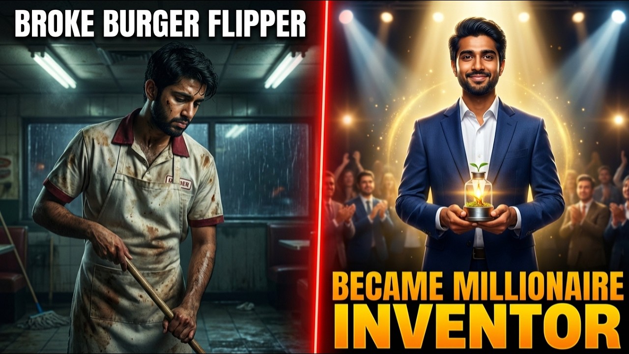 From Broke Burger Flipper to Millionaire Inventor – The Most Inspiring True Story You’ll Hear