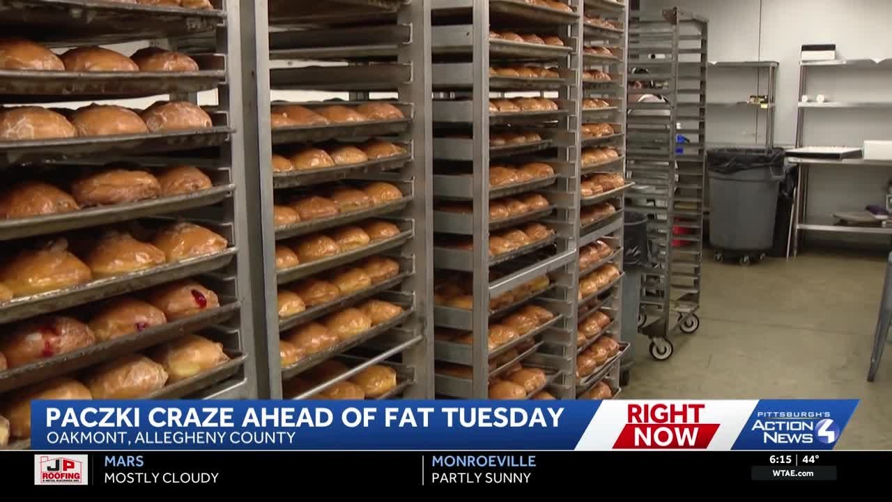 Paczki craze at Oakmont Bakery ahead of Fat Tuesday