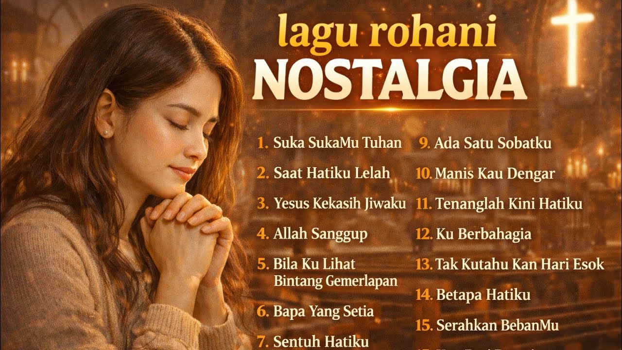 ALBUM ROHANI KRISTEN NOSTALGIA - HITS VIRAL SEPANJANG MASA | ENAK DI DENGAR