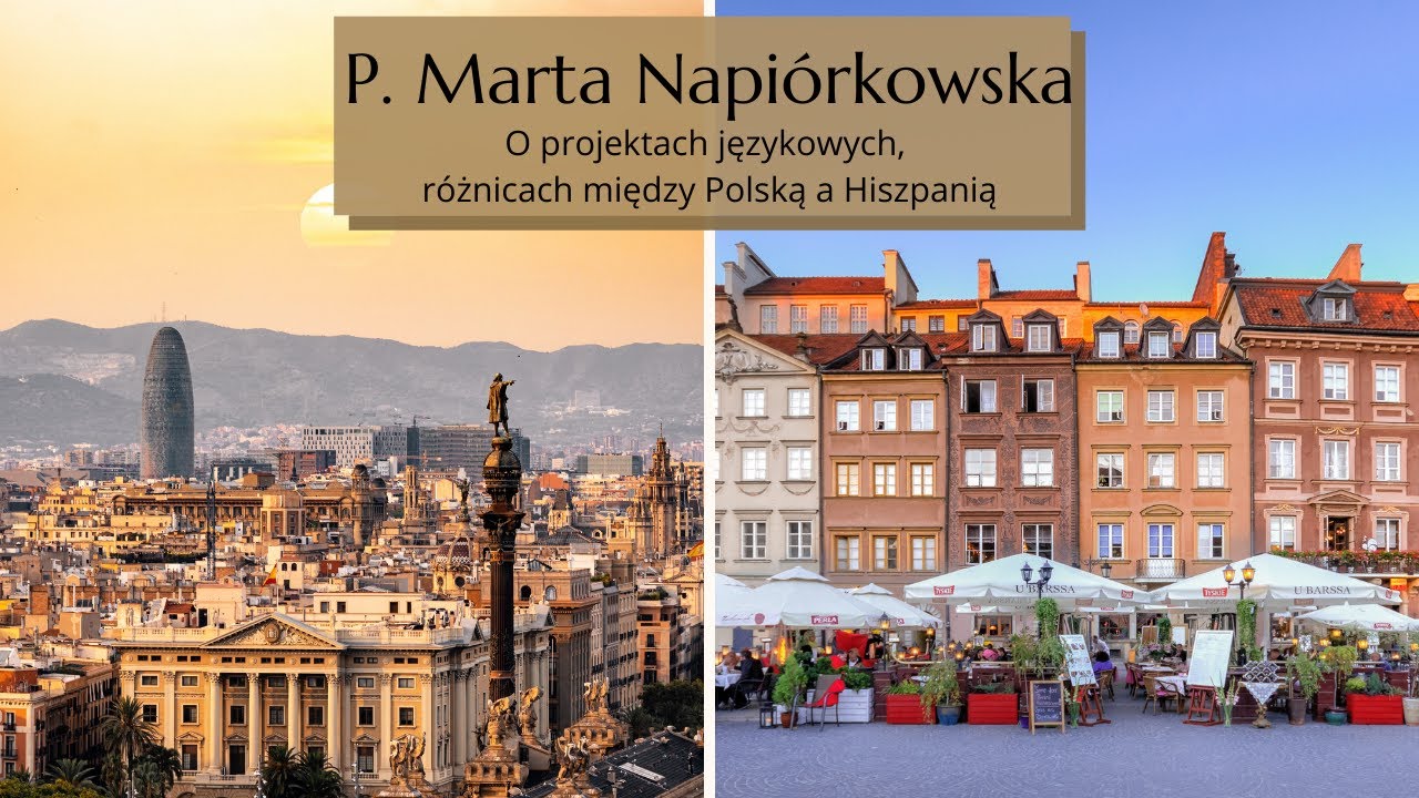 KLUB EUROPEJSKI: P. Marta Napiórkowska o projektach językowych i różnicach między Polską a Hiszpanią