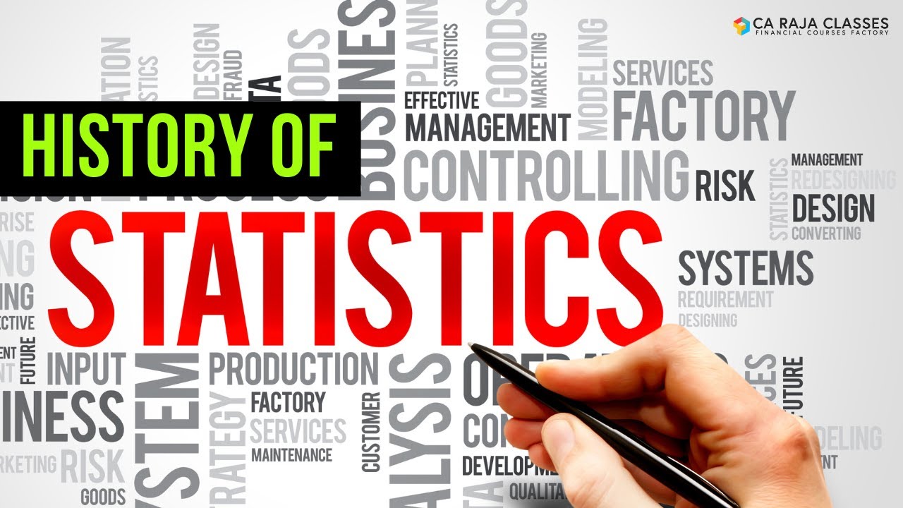 History of Statistics | Statistics Series | www.carajaclasses.com
