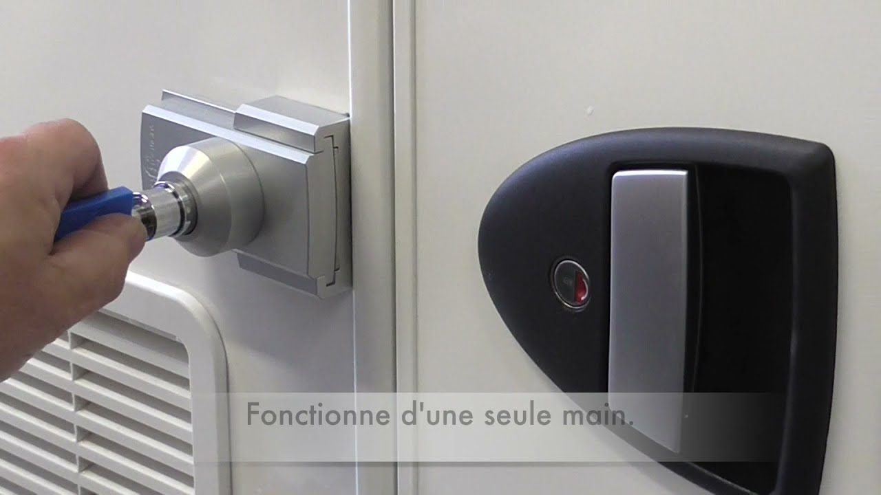 Verrou Camping-car IMC-Créations - Verrou Cellule - Montage
