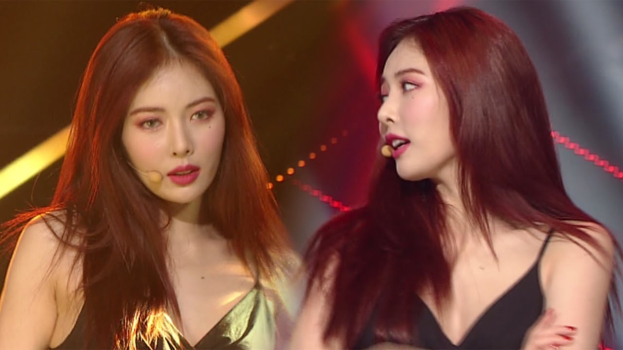 "Comeback Special" HyunA (DANT) _ DART (Dart) @ популярная песня Inkigayo 20170903