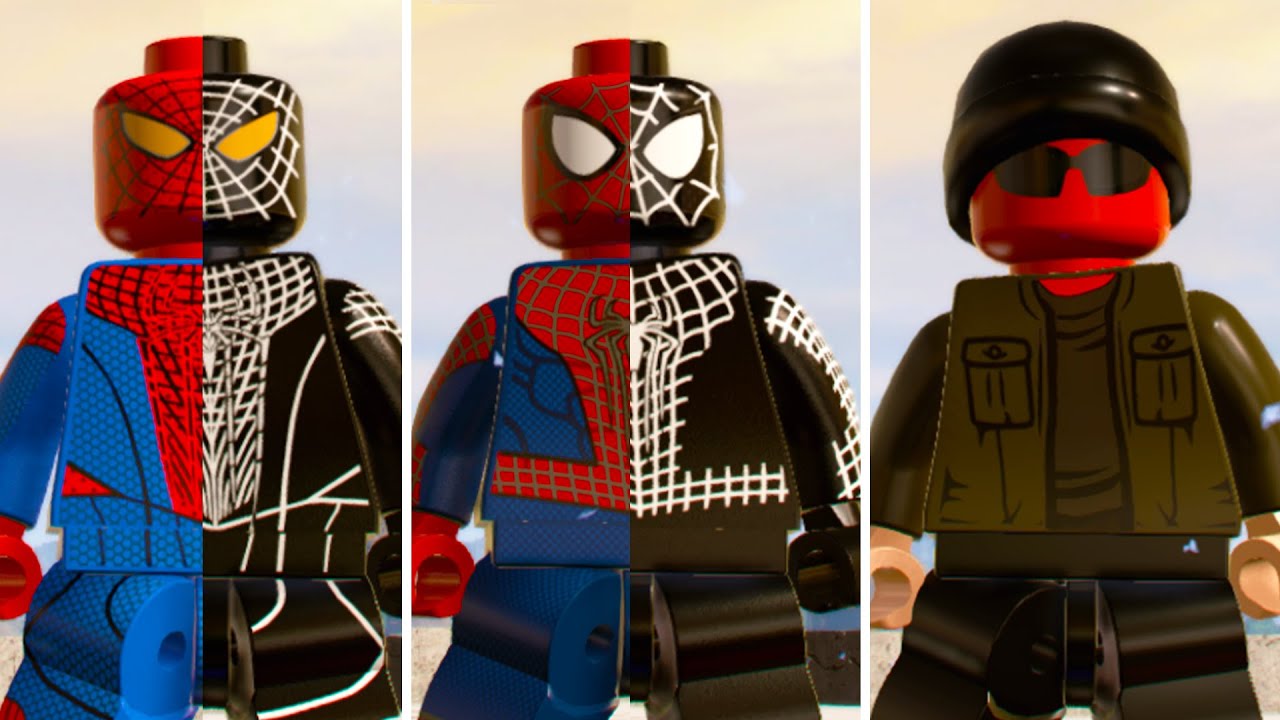 All The Amazing Spider-Man Suits in Lego Marvel Super Heroes 2