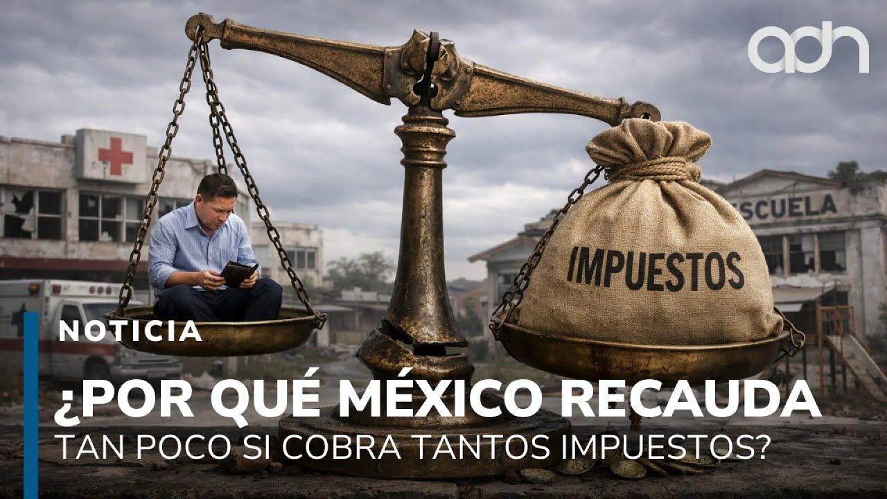 ¿Por qué México recauda tan poco si cobra tantos impuestos?