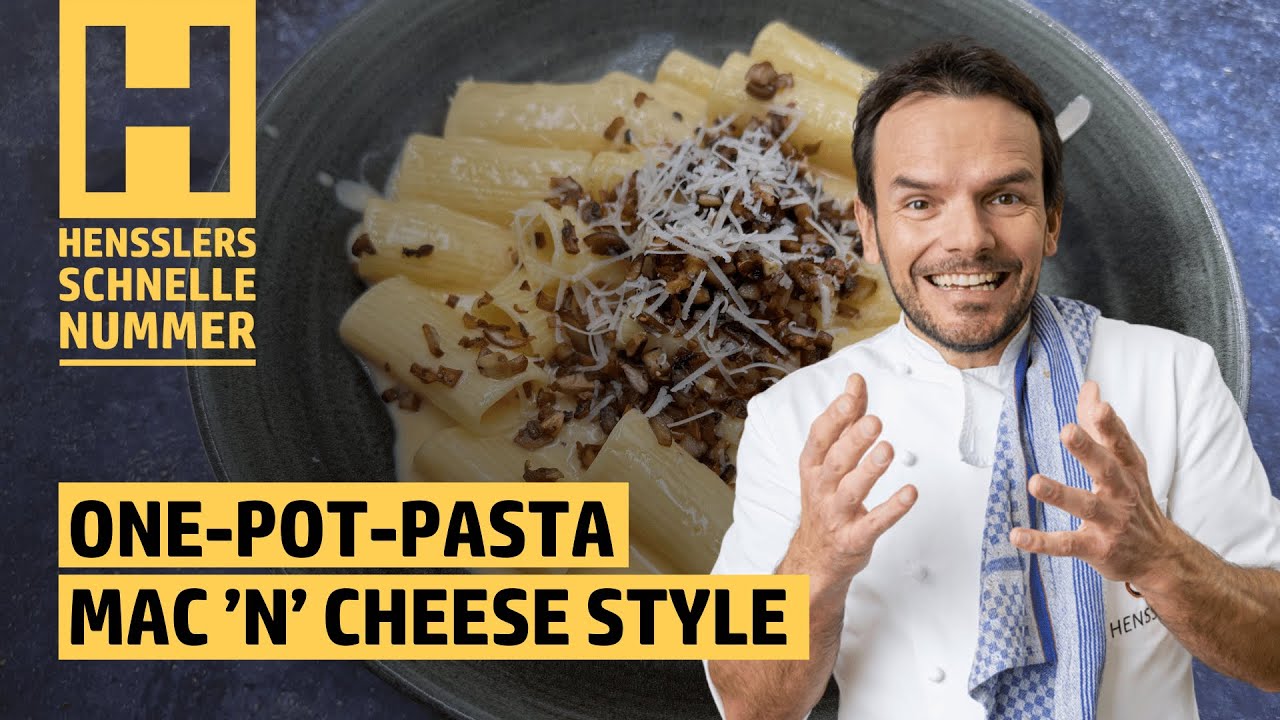 Schnelles One-Pot-Pasta Mac'n'Cheese Style Rezept von Steffen Henssler