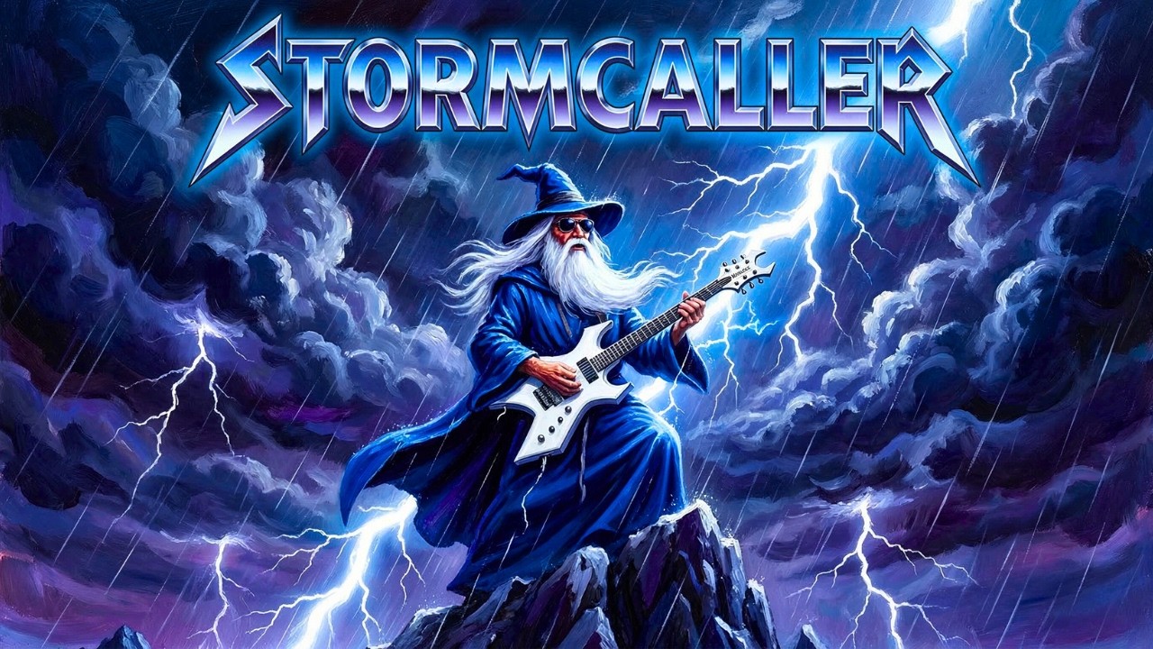 Music to Summon the Tempest LIVE | Epic 80s Fantasy Metal and Retro Synthwave Storm