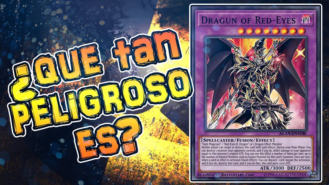 &iquest;QUE TAN PELIGROSO ES RED-EYES DARK DRAGOON? ft. anitalink