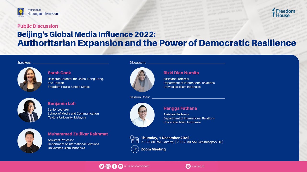 Beijing's Global Media Influence 2022: Authoritarian Expansion & the Power of Democratic Resilience
