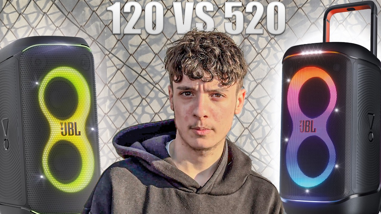 Nu mă așteptam la asta… JBL PartyBox 520 și 120 în garaj