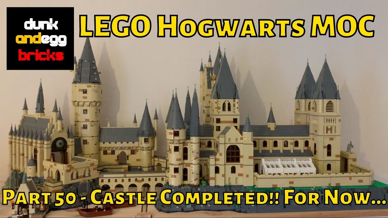 LEGO Harry Potter Hogwarts MOC Part 50 - Castle Complete!! For Now...
