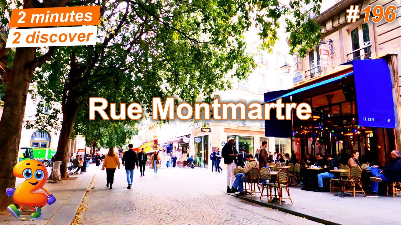 2 minutes 2 discover 196: Rue Montmartre, Paris, France