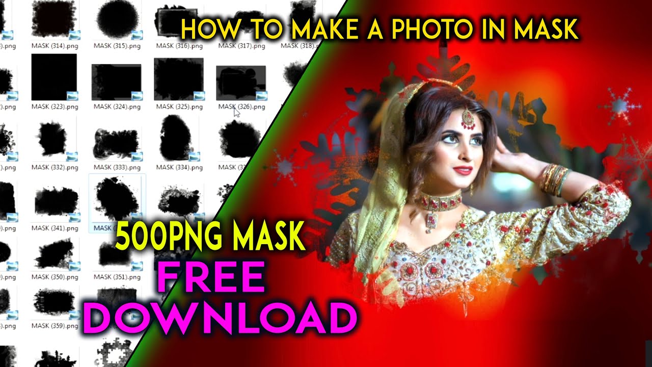 Free Download #mask 500 And make a photo in Mask 2020