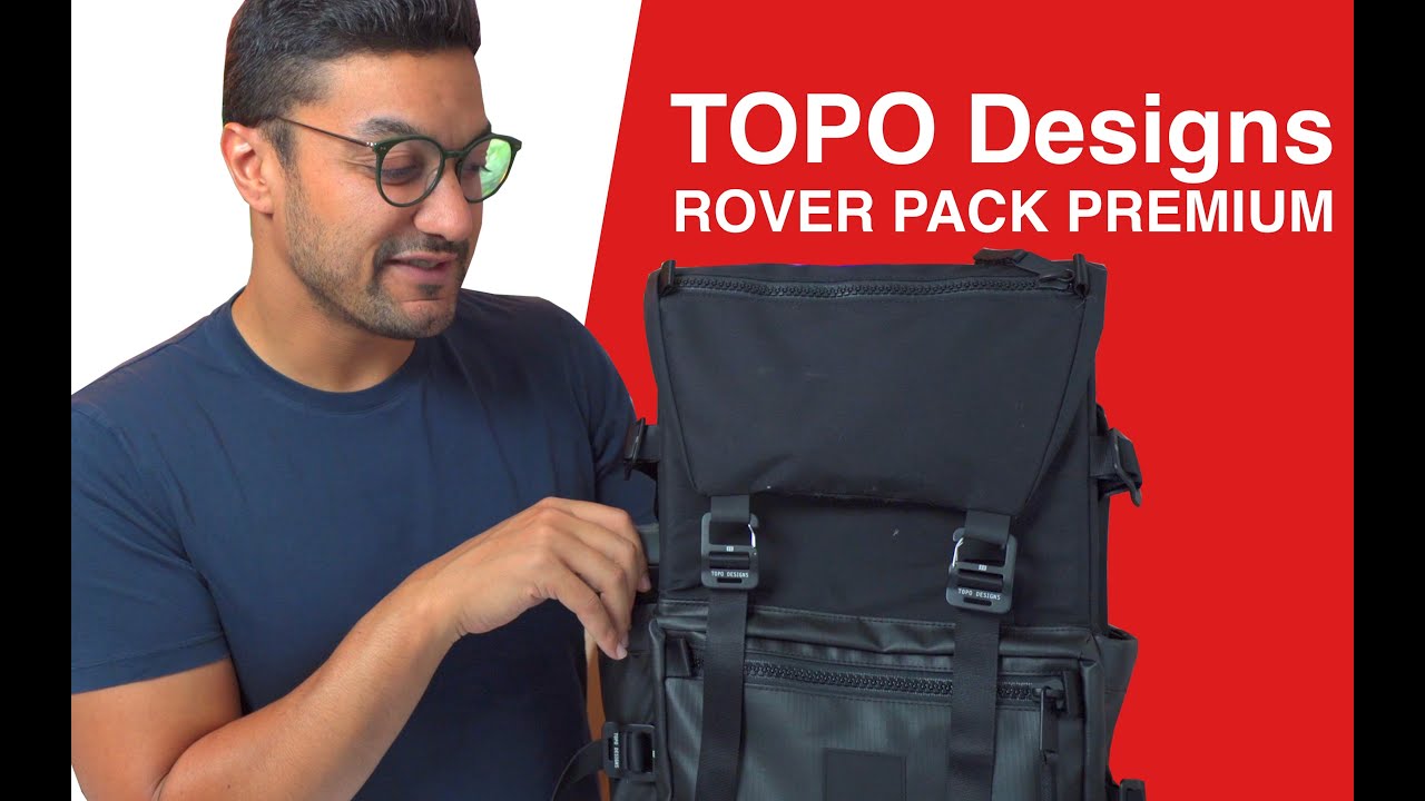 TOPO Designs Rover Pack Premium | Premium Build, Beautiful Look