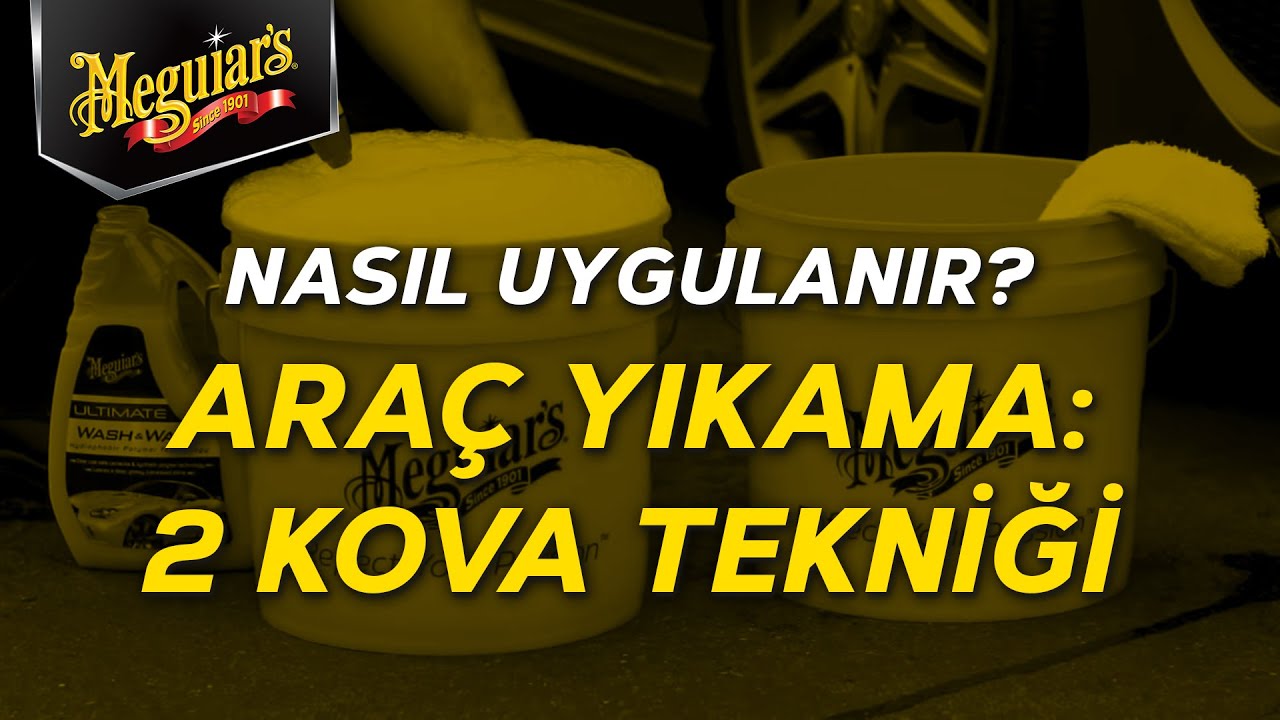 Aracınızı 2 Kova Tekniği İle Nasıl Yıkarsınız?